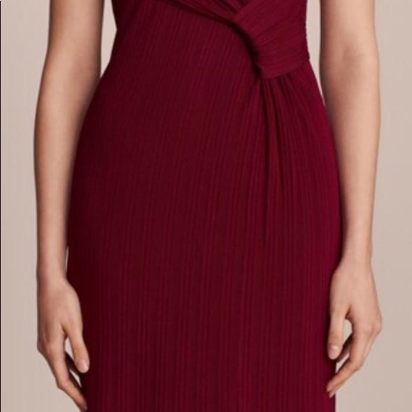 Massimo Dutti Limited Edition Dark Red Dress - Picture 5 of 10